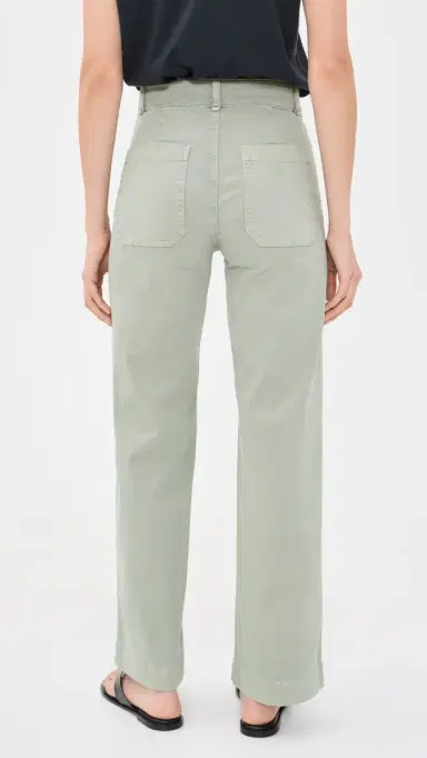Askk NY Sailor Twill Pants Seaweed | Thumbnail 3