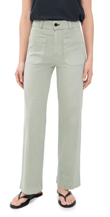 Askk NY Sailor Twill Pants Seaweed | Thumbnail 1