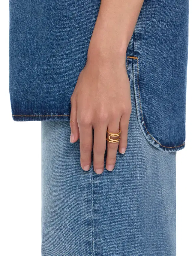 Off-White Paperclip Ring