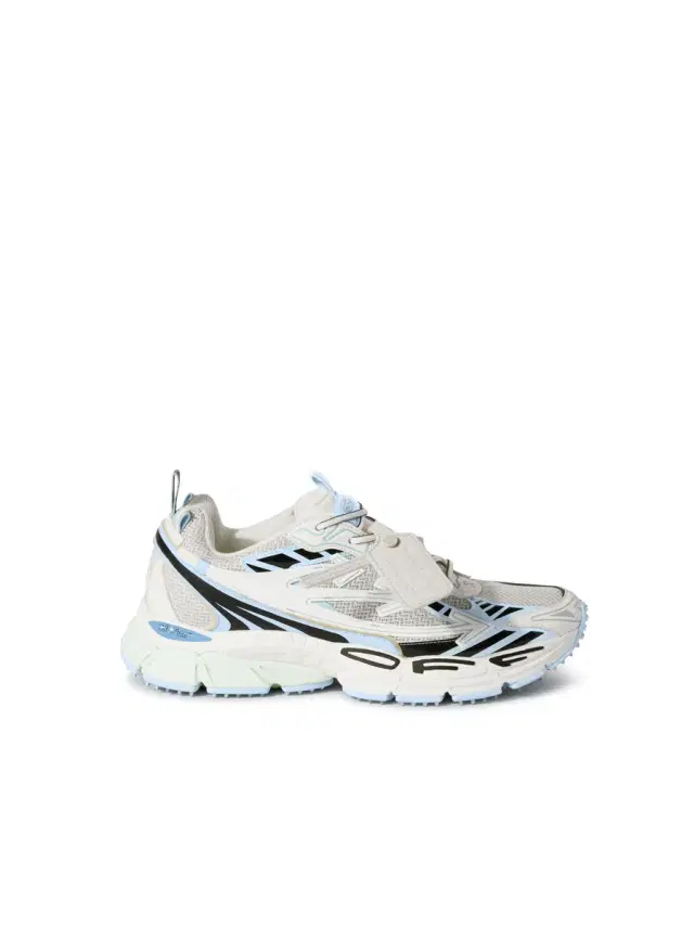 Off-White White/Light Blue Be Right Back