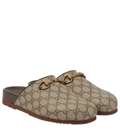 Gucci GG Supreme Horsebit mules | Thumbnail 1
