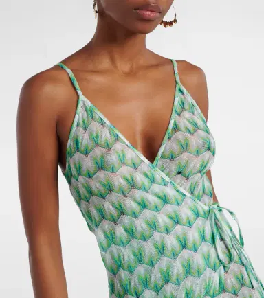 Missoni Zigzag wrap dress | Thumbnail 4