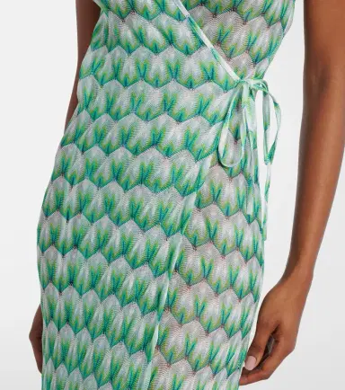Missoni Zigzag wrap dress | Thumbnail 6