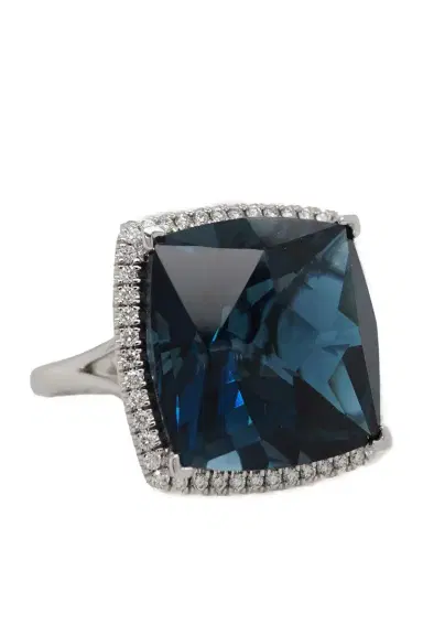 LISA NIK Diamond London Blue Topaz | Thumbnail 5 LISA NIK Diamond London Blue Topaz | Thumbnail 5