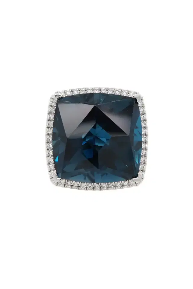 Diamond London Blue Topaz