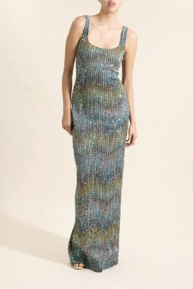 Missoni Sleeveless Chevron Maxi Dress | Thumbnail 2