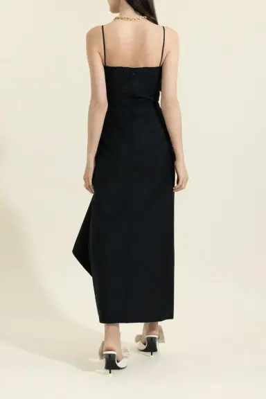 Givenchy Sliced Long Wrap Dress | Thumbnail 4