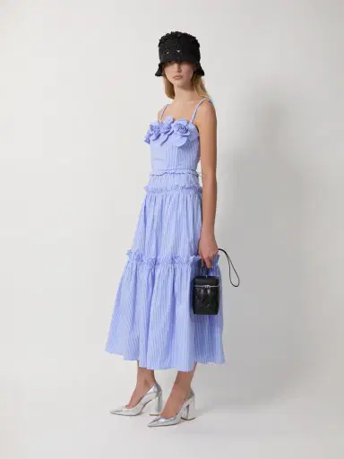 Aknvas The Rach dress in poplin stripe | Thumbnail 2 Aknvas The Rach dress in poplin stripe | Thumbnail 2