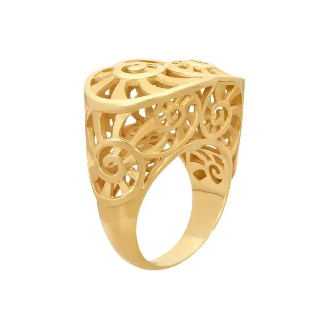 Carrera y Carrera Carrera Y Carrera 18K Yellow Gold Statement Ring Sz. 7.75 by The Solist
