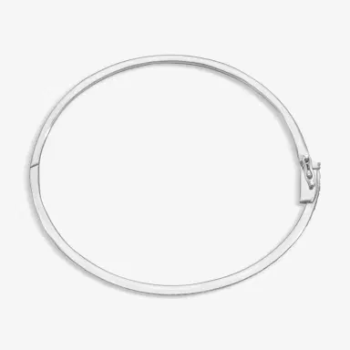 Leslie Greene Leslie Greene 18K White Gold Diamond Bangle Bracelet by The Solist | Thumbnail 2