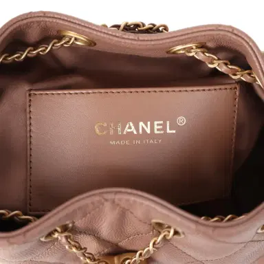 Chanel Chanel Mini 25 Hobo Bag Brown Caviar Antique Gold Hardware | Thumbnail 9 Chanel Chanel Mini 25 Hobo Bag Brown Caviar Antique Gold Hardware | Thumbnail 9