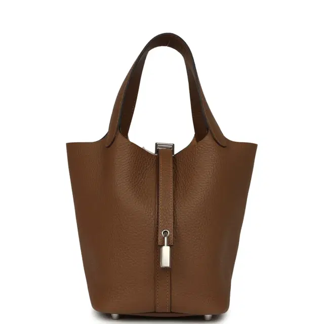 HERMÈS Hermes Picotin Lock 18 Alezan Clemence Palladium Hardware