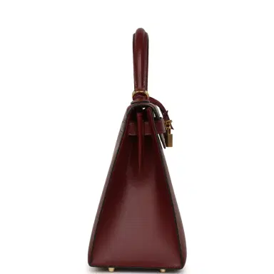 HERMÈS Pre-owned Hermes Kelly Sellier 28 Rouge H Sombrero Gold Hardware | Thumbnail 3 HERMÈS Pre-owned Hermes Kelly Sellier 28 Rouge H Sombrero Gold Hardware | Thumbnail 3