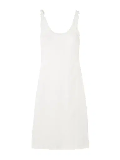 Posse Florence Ruffle-trimmed Linen Midi Dress | Thumbnail 1 Posse Florence Ruffle-trimmed Linen Midi Dress | Thumbnail 1