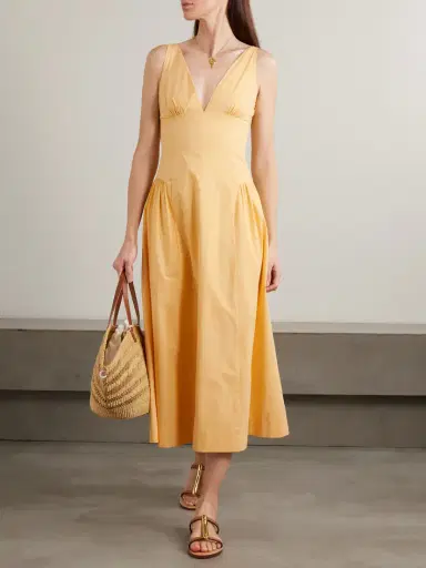 Posse Lindie Cotton Midi Dress | Thumbnail 2 Posse Lindie Cotton Midi Dress | Thumbnail 2