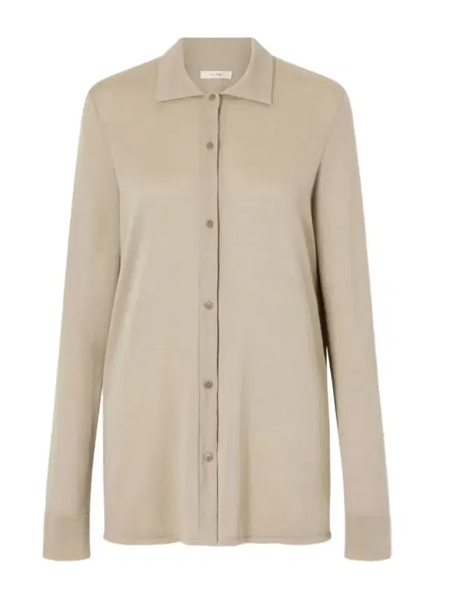 Ocari Cashmere And Silk-blend Polo Knit Ocari Cashmere And Silk-blend Polo Knit