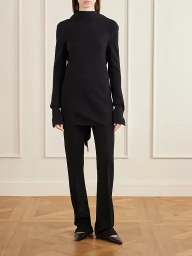 The Row Evo Crepe Blouse | Thumbnail 2 The Row Evo Crepe Blouse | Thumbnail 2