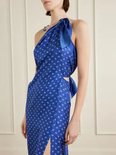 Christopher Esber Bandana Printed Silk Twill Maxi Dress | Thumbnail 5 Christopher Esber Bandana Printed Silk Twill Maxi Dress | Thumbnail 5