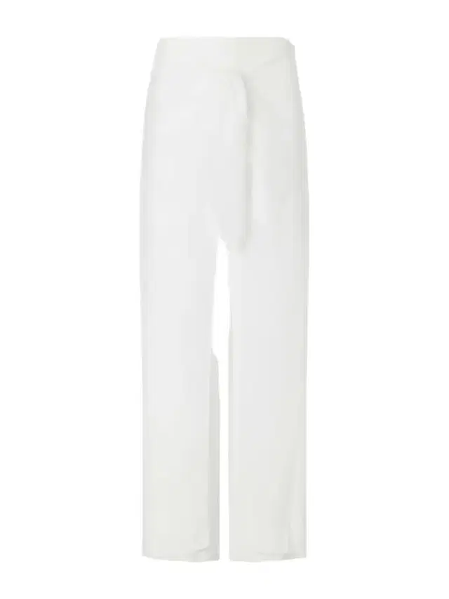 Christopher Esber Porto Tie-detailed Cotton-voile Wide-leg Pants