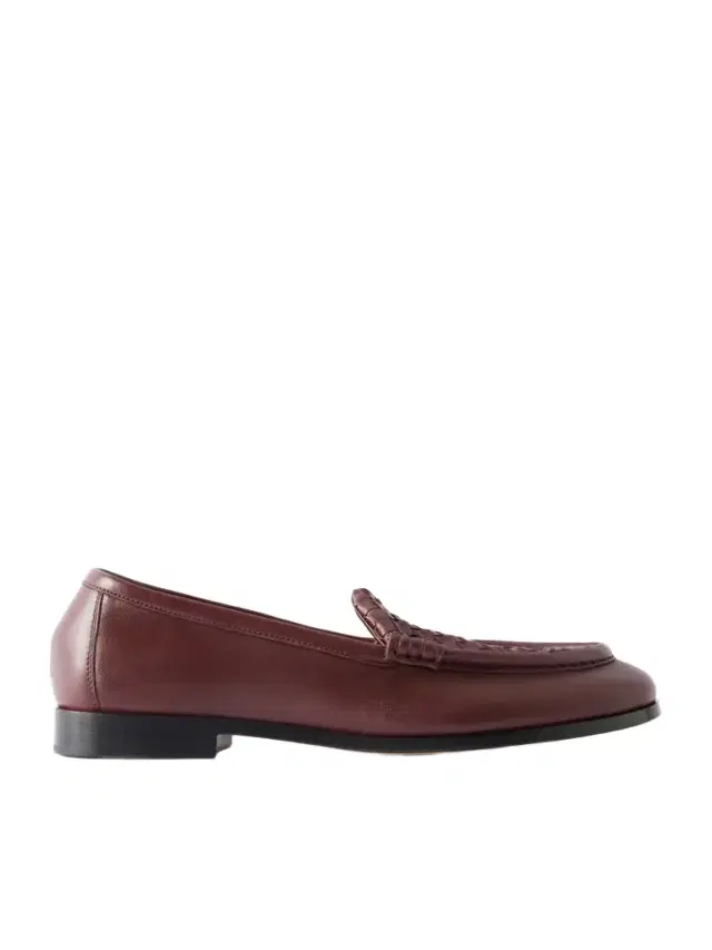 Silenzio Intrecciato Suede Loafers