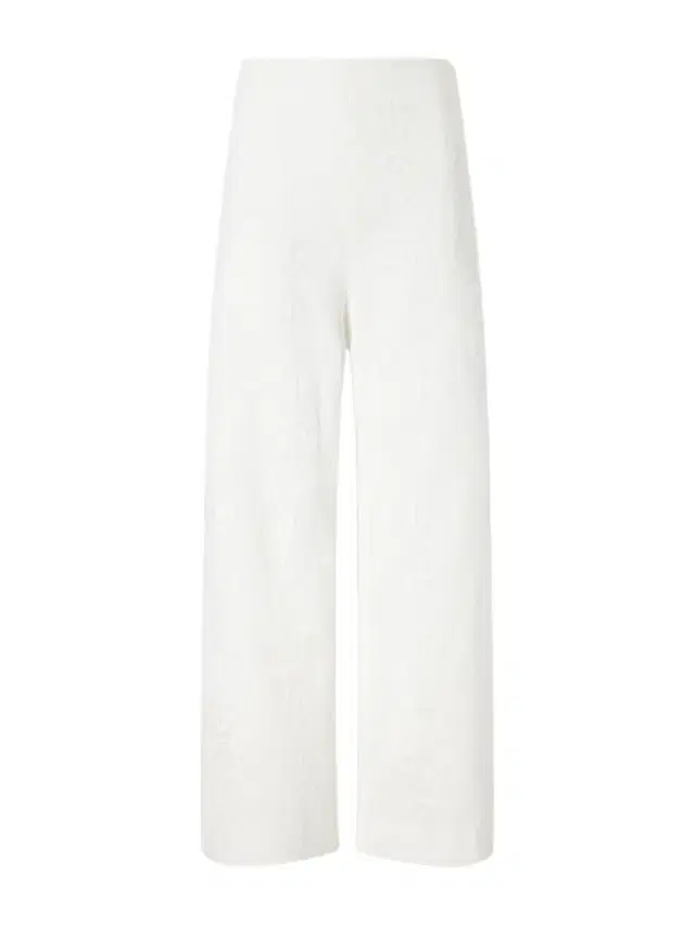 Tove Nynette Floral-embroidered Cotton-blend Wide-leg Pants