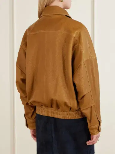 Nour Hammour Dalma Leather Jacket | Thumbnail 4 Nour Hammour Dalma Leather Jacket | Thumbnail 4