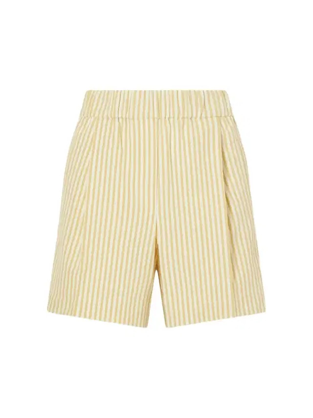 Brunello Cucinelli Striped Cotton-blend Shorts
