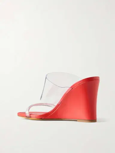 Maryam Nassir Zadeh Olympia Pvc Wedge Sandals | Thumbnail 3