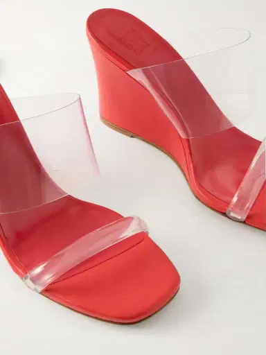 Maryam Nassir Zadeh Olympia Pvc Wedge Sandals | Thumbnail 5