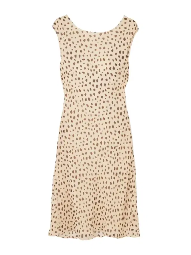 Posse Leo Cheetah-print Silk-georgette Mini Dress
