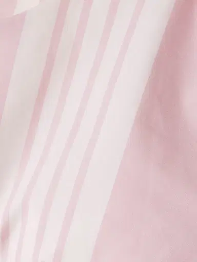 Posse Rosie Cropped One-shoulder Tie-detailed Striped Cotton Top | Thumbnail 4