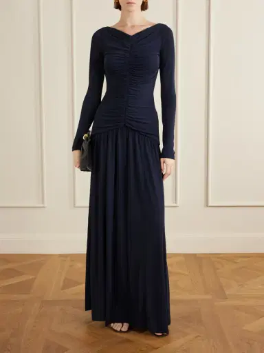 La Ligne Ruched Jersey Maxi Dress | Thumbnail 2