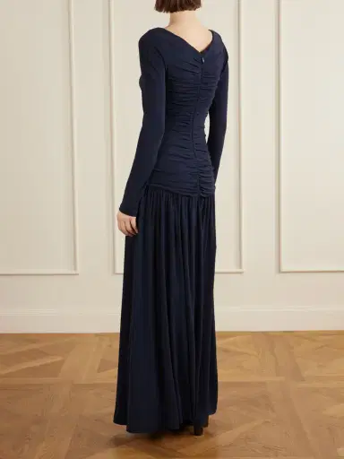La Ligne Ruched Jersey Maxi Dress | Thumbnail 3