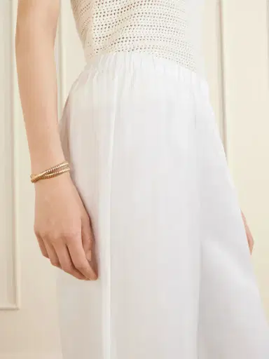 Anine Bing Roslyn Woven Wide-leg Pants | Thumbnail 5 Anine Bing Roslyn Woven Wide-leg Pants | Thumbnail 5