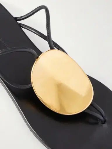 Proenza Schouler Uma Embellished Leather Sandals | Thumbnail 5 Proenza Schouler Uma Embellished Leather Sandals | Thumbnail 5