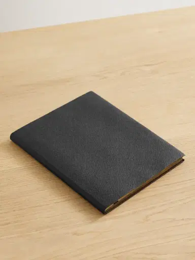 Smythson Portobello Textured-leather Notebook | Thumbnail 1 Smythson Portobello Textured-leather Notebook | Thumbnail 1