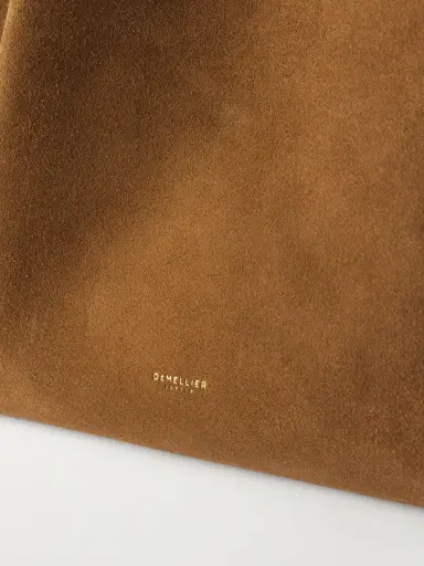 DeMellier The New York Large Leather-trimmed Suede Tote | Thumbnail 5