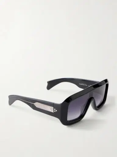 Jacques Marie Mage Pausa Oversized Aviator-style Acetate Sunglasses | Thumbnail 3