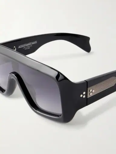 Jacques Marie Mage Pausa Oversized Aviator-style Acetate Sunglasses | Thumbnail 4