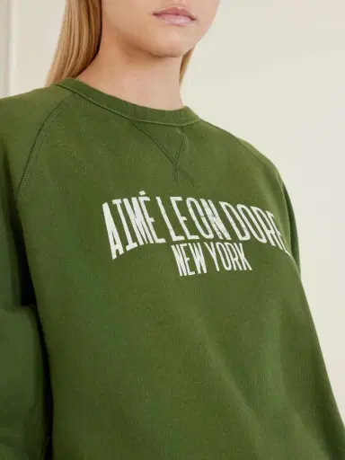 Aimé Leon Dore Logo-print Cotton-blend Jersey Sweatshirt | Thumbnail 5 Aimé Leon Dore Logo-print Cotton-blend Jersey Sweatshirt | Thumbnail 5
