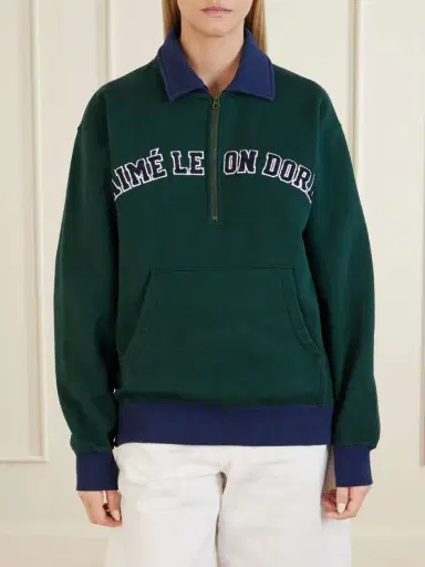 Aimé Leon Dore Logo-embroidered Cotton Sweatshirt | Thumbnail 3 Aimé Leon Dore Logo-embroidered Cotton Sweatshirt | Thumbnail 3
