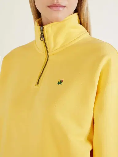 Aimé Leon Dore Logo-embroidered Cotton-jersey Half-zip Sweatshirt | Thumbnail 5 Aimé Leon Dore Logo-embroidered Cotton-jersey Half-zip Sweatshirt | Thumbnail 5