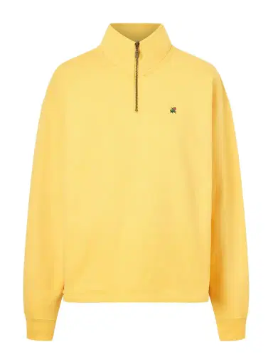 Aimé Leon Dore Logo-embroidered Cotton-jersey Half-zip Sweatshirt | Thumbnail 1 Aimé Leon Dore Logo-embroidered Cotton-jersey Half-zip Sweatshirt | Thumbnail 1