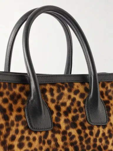 Nili Lotan Freddie Leather-trimmed Animal-print Calf Hair Tote | Thumbnail 5 Nili Lotan Freddie Leather-trimmed Animal-print Calf Hair Tote | Thumbnail 5