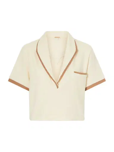 Johanna Ortiz Terry Cropped Cotton-blend Terry Top | Thumbnail 1 Johanna Ortiz Terry Cropped Cotton-blend Terry Top | Thumbnail 1