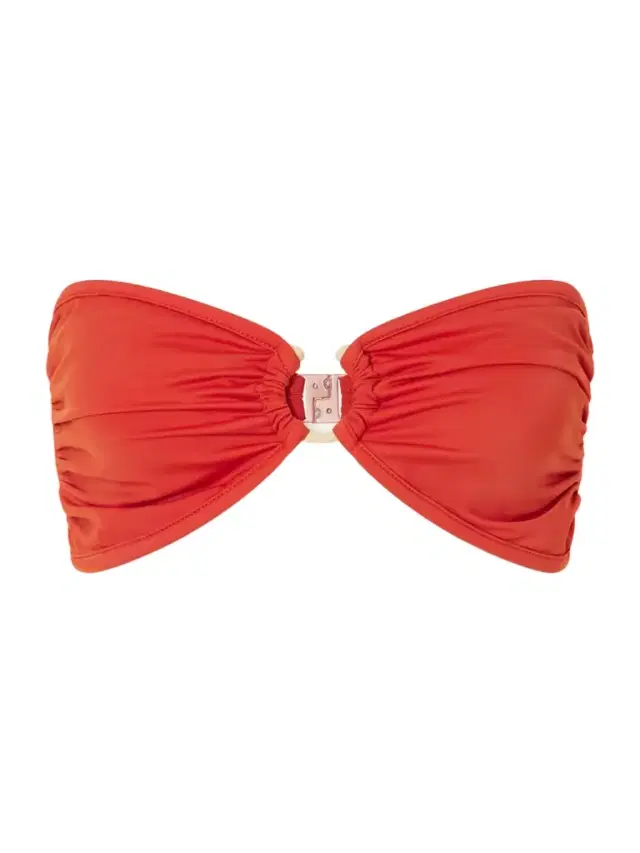 Johanna Ortiz Seawaters Embellished Bikini Top