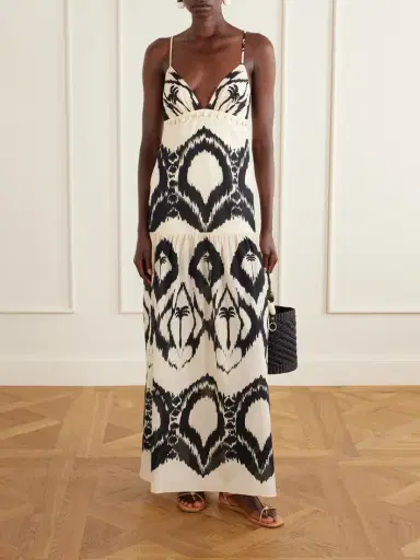 Johanna Ortiz Zea Palm Printed Cotton-poplin Maxi Dress | Thumbnail 2 Johanna Ortiz Zea Palm Printed Cotton-poplin Maxi Dress | Thumbnail 2
