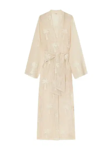 Johanna Ortiz Palm & Soul Printed Cotton-mesh Coverup | Thumbnail 1 Johanna Ortiz Palm & Soul Printed Cotton-mesh Coverup | Thumbnail 1