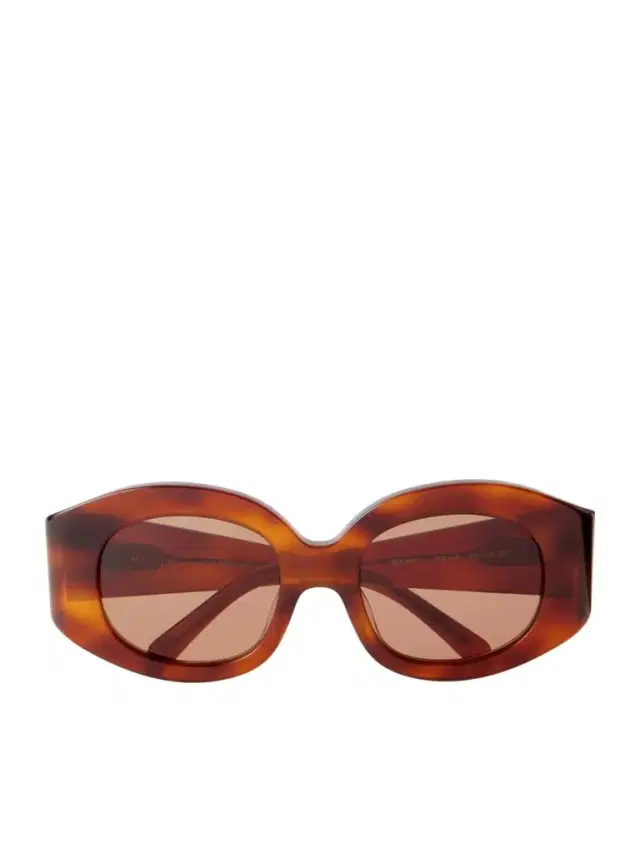 Matteau Eclipse Round-frame Tortoiseshell Acetate Sunglasses