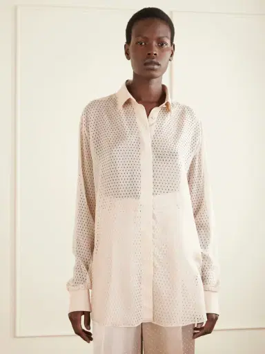 Tom Ford Oversized Silk-chiffon Shirt | Thumbnail 3 Tom Ford Oversized Silk-chiffon Shirt | Thumbnail 3